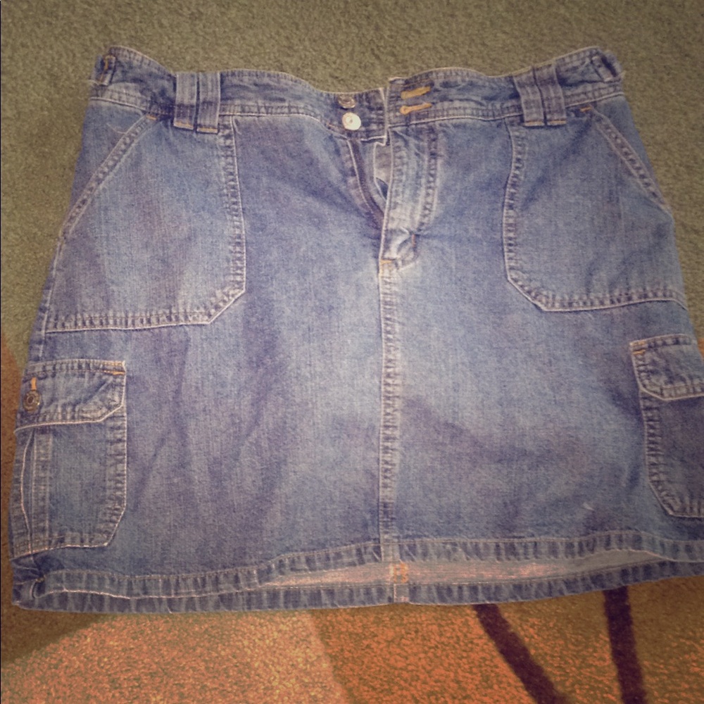 Denim skirt